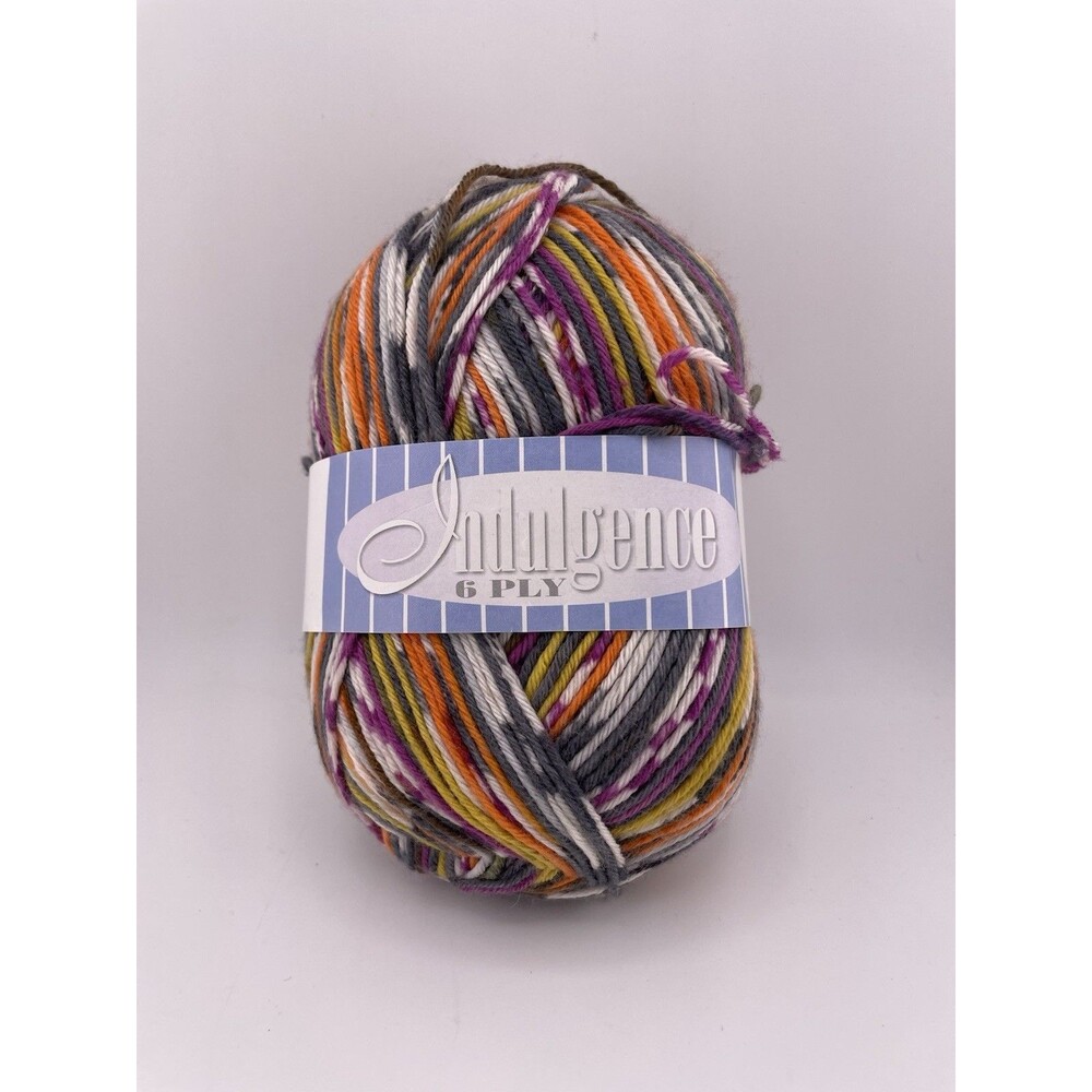 KFI Yarn Multicolor Extra fine Merino Wool Color #4 Dye 54020 Made In Italy